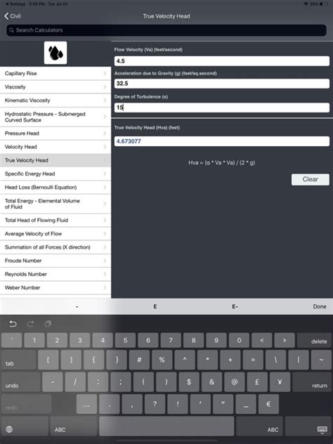civil engineering calculators pc iphone ipad app  latest