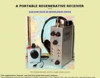 portable regenerative receiver  dxzonecom
