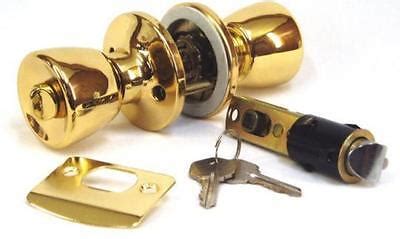 mobile home trailer entry lockdeadbolt combination polished brass keyed alike ebay