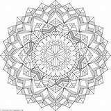 Tribal Coloring Pages Mandala Adults Adult Printable Color Getcolorings Visit Colouring sketch template