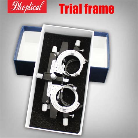 metal trial frameuniversal trial frametrial lens framefully adjustable  shipping