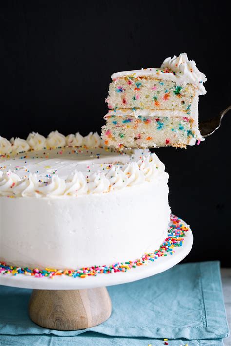 birthday cake recipe funfetti cake cooking classy