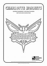 Hornets Colouring Kolorowanki Silhouettes sketch template