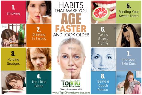 10 habits that make you age faster and look older top 10