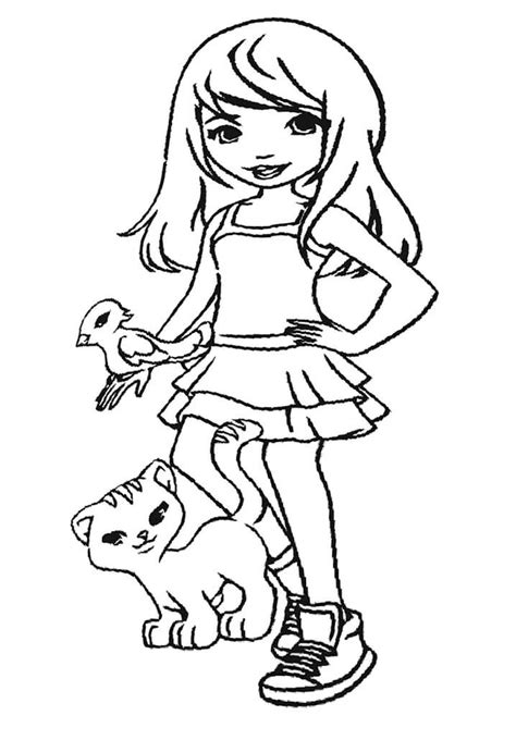 pet dog coloring page  printable coloring pages  kids
