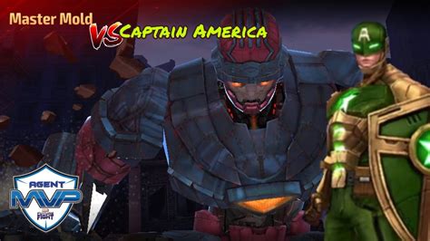 Captain America Hydra Supreme Vs Master Mold Marvel Future Fight