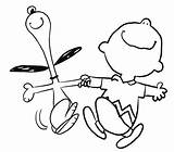 Snoopy Coloring Pages Charlie Brown Printable Birthday Peanuts Dancing Color Dance Happy Cartoons Joy Print Getcolorings Colouring Online Search Nose sketch template