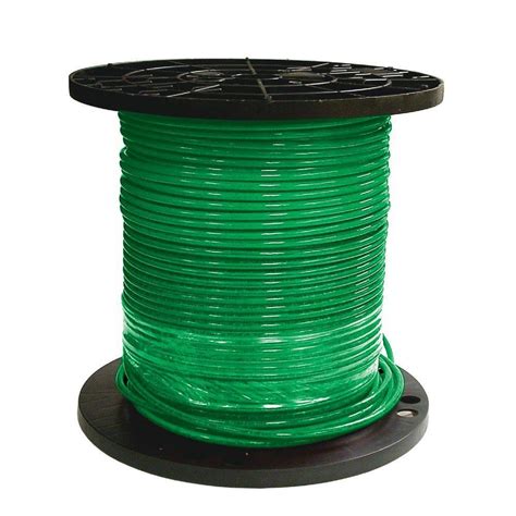 ground wire green awg  ft