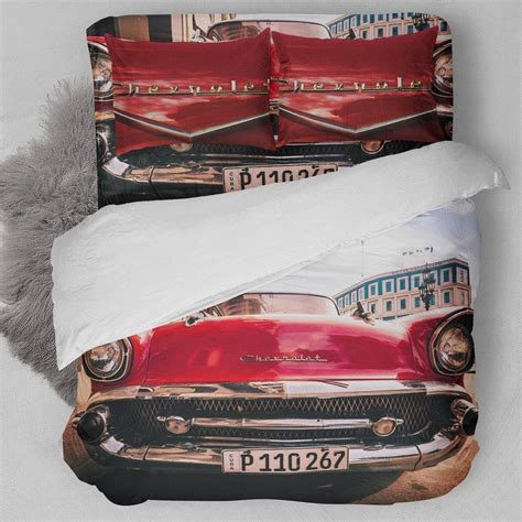 chevrolet classic car bedding set homefavo