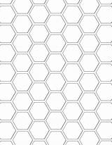 Honeycomb Coloring 640px 84kb sketch template