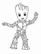 Coloring Groot Pages Baby Kids Galaxy Guardians Printable Avengers Marvel Print Sketchite Board Drawing Superhero Boys Source Visit Site Details sketch template