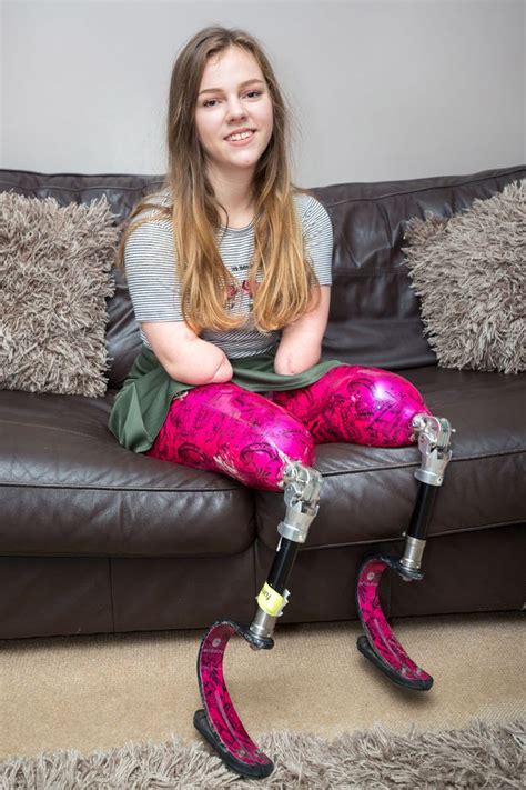 teenage amputee who lost all four limbs to meningitis wins thousands of