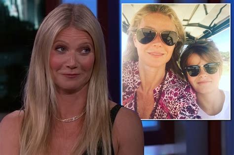 gwyneth paltrow shares her son s response to her selling
