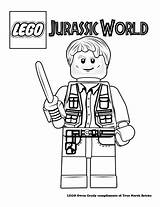 Jurassic Coloring Pages Lego Owen Colouring Grady Kids Printable Sheets Toy Choose Board Truenorthbricks sketch template
