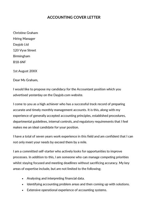 cover letter examples accounting accounting cover  vrogueco