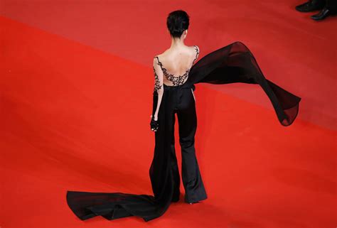 worldwide fashion zhao xin attends  screening  leto