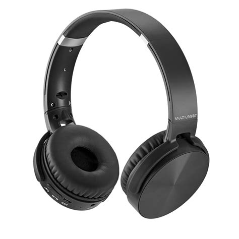 fone de ouvido headphone premium bluetooth preto multilaser ph unid palimontes