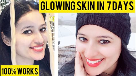 Glowing Skin Challenge Get Crystal Clear Glowing Shiny Skin In Just 7