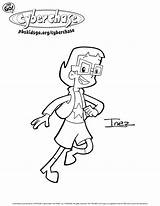 Coloring Pages Sid Kid Science Cyberchase Kids Pbs Inez Uteer sketch template