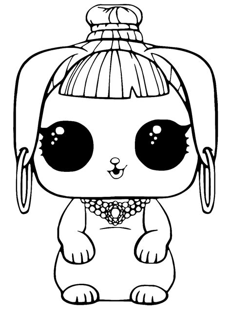 lol pets pupsta coloring pages  printable coloring pages