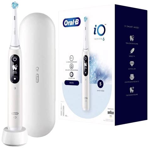 oral  io series  white  electric toothbrush rotatingpulsating