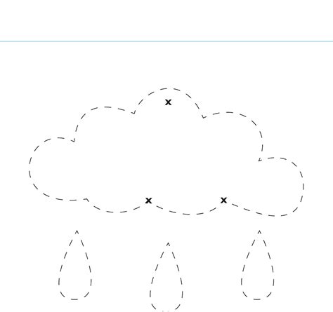 cloud  raindrop mobile template