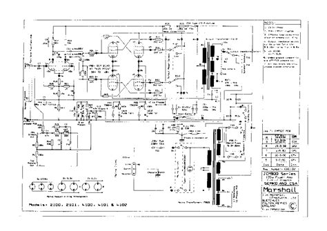 marshall jcm  tube amplifier sch service manual  schematics eeprom repair info