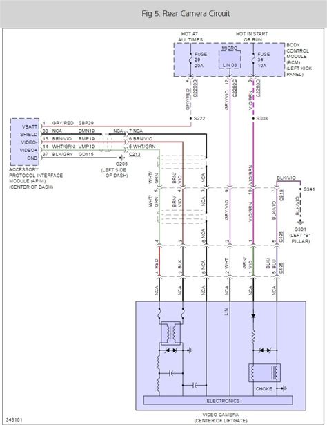 ford tailgate camera wiring diagram dreferenz blog