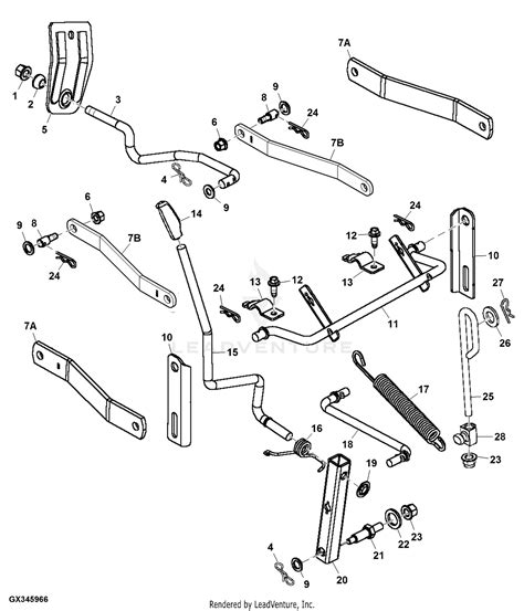 john deere  mower deck parts diagram wiring diagrams manual