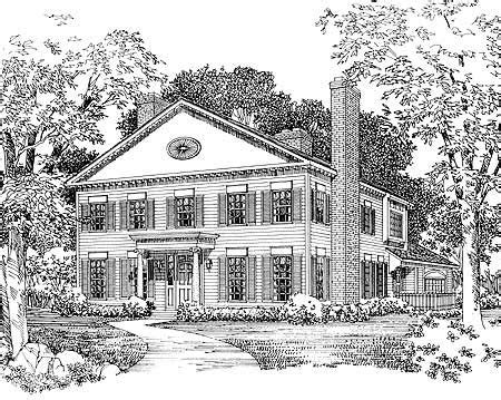 plan    colonial house plans colonial floor plans southern living house plans