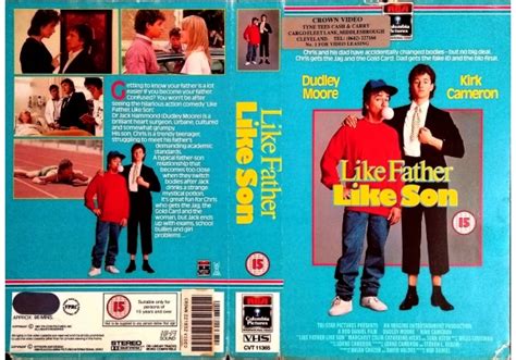 Like Father Like Son 1987 On Rca Columbia Pictures United Kingdom