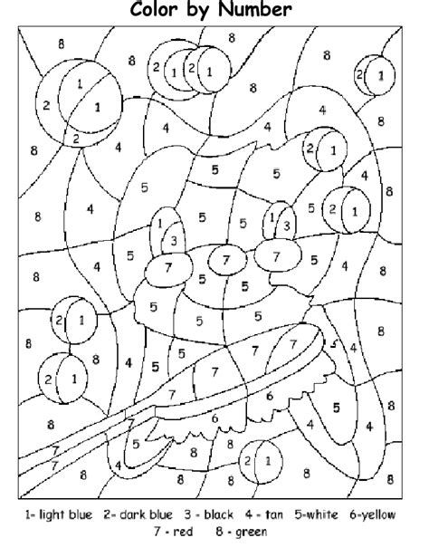 number coloring pages  coloringkidsorg