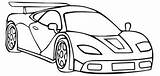 Coloring Car Race Pages Printable Print sketch template