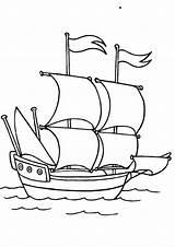 Coloring Pages Boat sketch template
