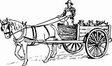 Horse Buggy Drawing Paintingvalley sketch template