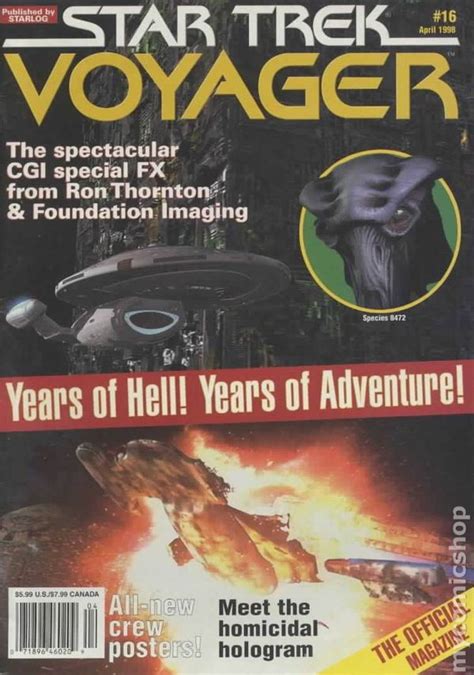 Star Trek Voyager Magazine 1995 Comic Books