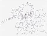 Madara Coloring Pages Template sketch template