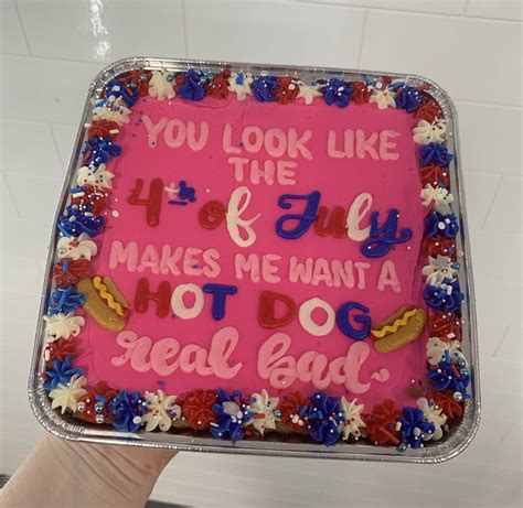 you look like the 4th of july cookie cake hayley cakes and cookies