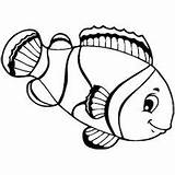 Mewarnai Ikan Hitam Putih Nemo Sketsa Untuk Kolase Kepiting Diwarnai Hewan Aneka Lukisan Menggambar Memiliki Laut Papan sketch template