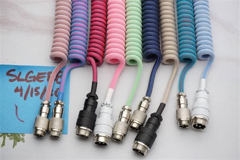 cah custom coiled aviator cables  paypal mechmarket