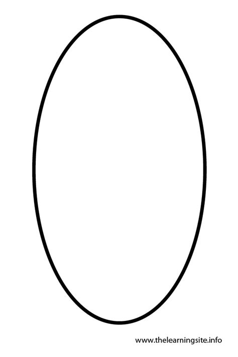 oval templates printable clipart