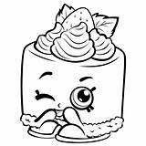 Coloring Shopkins Pages Bestcoloringpagesforkids Ice Cream sketch template