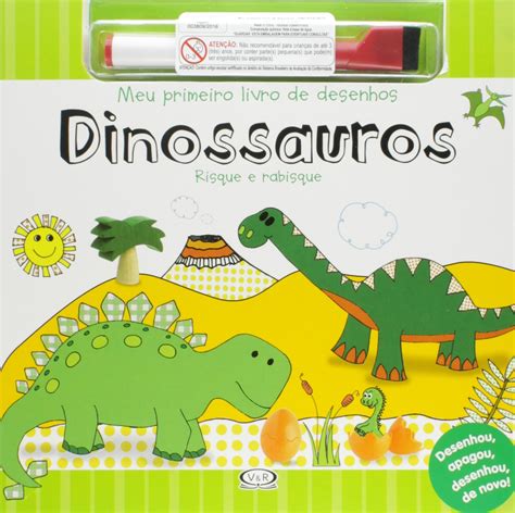 cenário desenho de dinossauro em portugues infantil