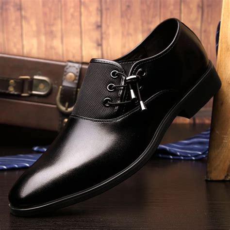 male dress shoes party flat top shoes  men commerce suits leather shoes dance sports formaljpg