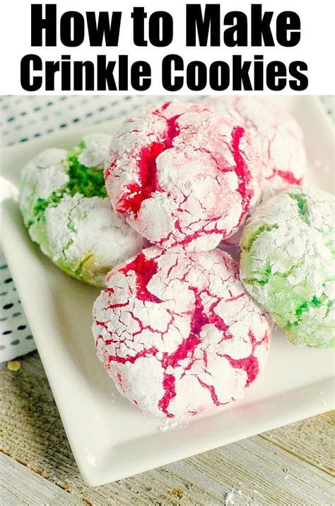heres  easy crinkle cookies recipe      occasion