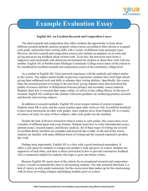 write evaluation paper vastexamination