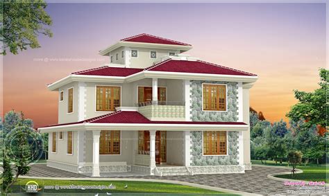 bhk kerala style home design home kerala plans