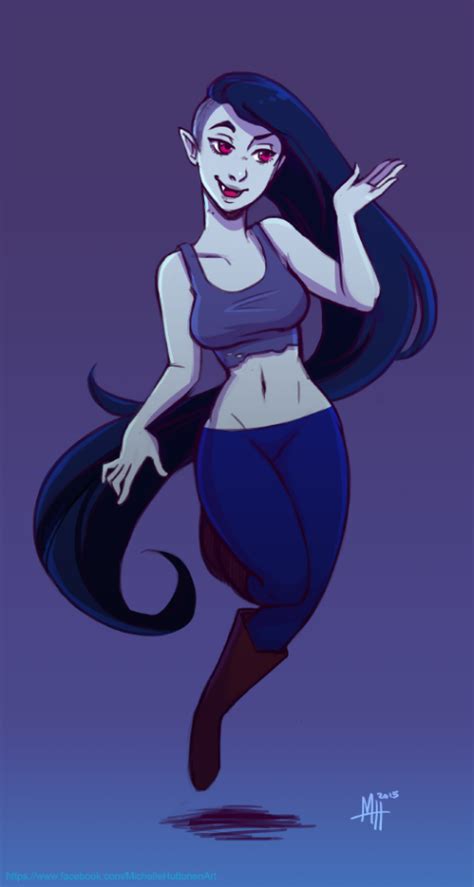 marceline the vampire queen by renei on deviantart