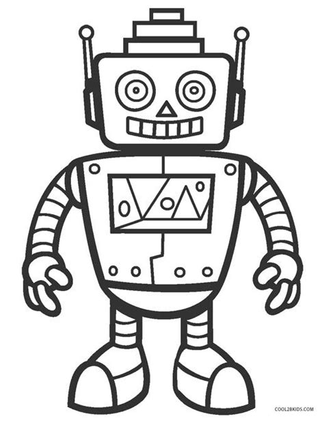 printable robot coloring pages  kids coolbkids tractor