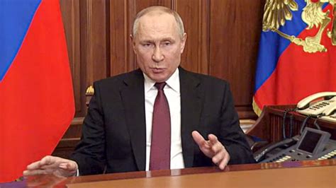 Watch Putin Announce Russia’s Military Operation In Ukraine